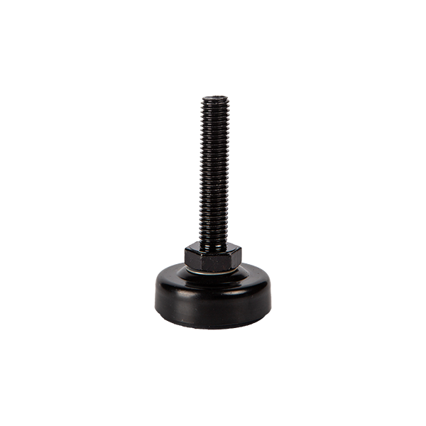 thumbnail image 2 of Impromech Hardware 4 Pack Leveling Feet – 3/8-16 Thread, Steel, Jam Nut Included 2 of 5